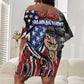 Martin Luther King Jr Day Off Shoulder Short Dress Dreamers Today Leaders Tomorrow - African Pride