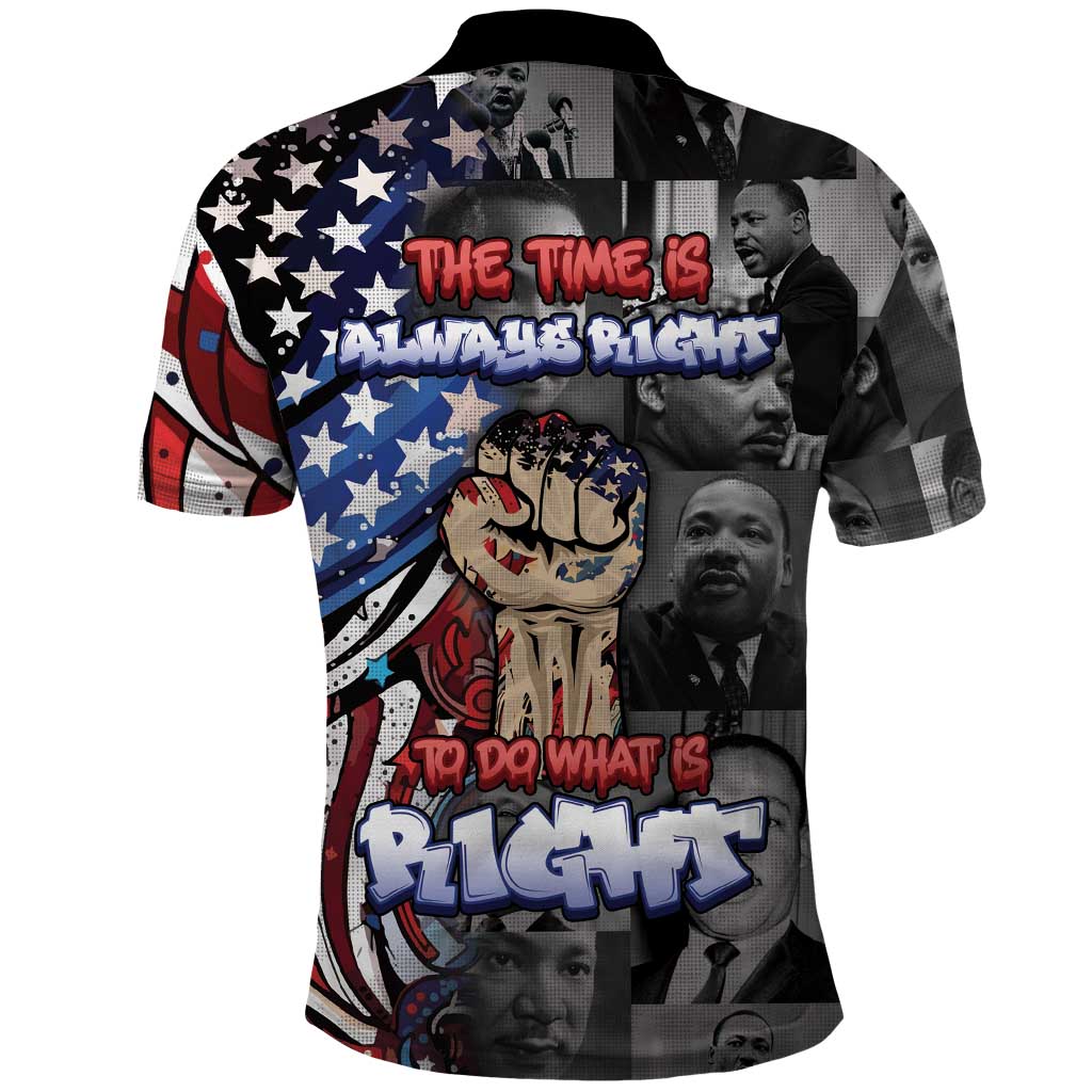 Martin Luther King Jr Day Polo Shirt Dreamers Today Leaders Tomorrow DT05