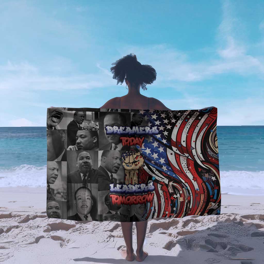 Martin Luther King Jr Day Sarong Dreamers Today Leaders Tomorrow - African Pride