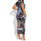 Martin Luther King Jr Day Short Sleeve Bodycon Dress Dreamers Today Leaders Tomorrow DT05