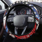 Martin Luther King Jr Day Steering Wheel Cover Dreamers Today Leaders Tomorrow - African Pride