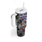 Martin Luther King Jr Day Tumbler With Handle Dreamers Today Leaders Tomorrow - African Pride