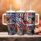 Martin Luther King Jr Day Tumbler With Handle Dreamers Today Leaders Tomorrow - African Pride