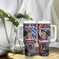 Martin Luther King Jr Day Tumbler With Handle Dreamers Today Leaders Tomorrow - African Pride