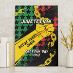 Juneteenth 1865 Canvas Wall Art Break Every Chain