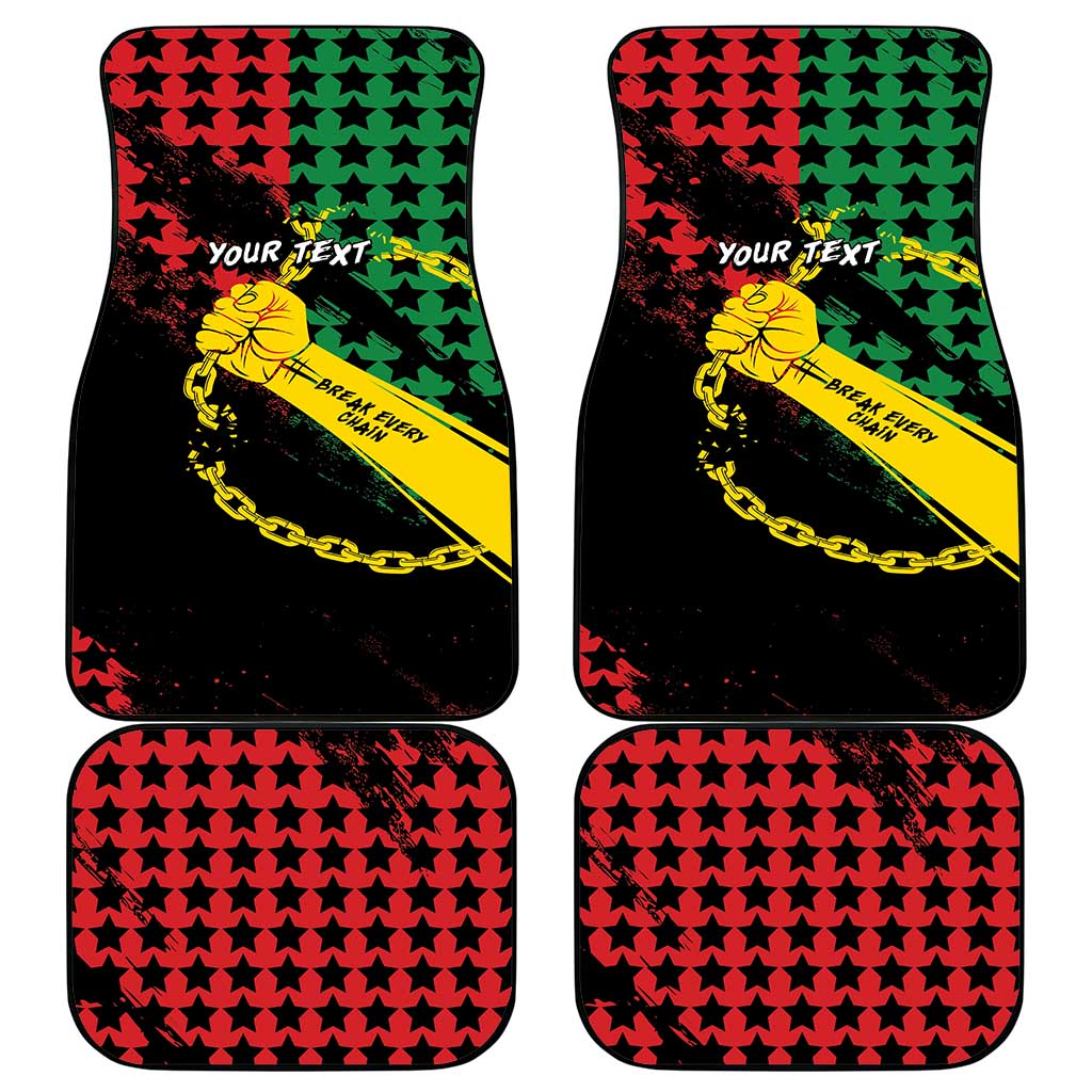 Juneteenth 1865 Car Mats Break Every Chain