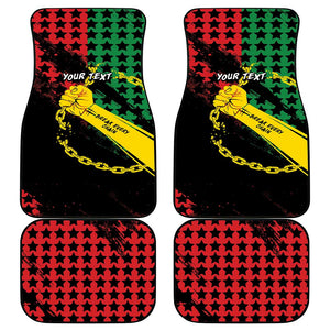 Juneteenth 1865 Car Mats Break Every Chain