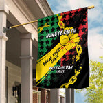 Juneteenth 1865 Garden Flag Break Every Chain
