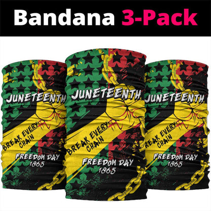 Juneteenth 1865 Neck Gaiter Break Every Chain DT05