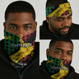 Juneteenth 1865 Neck Gaiter Break Every Chain DT05