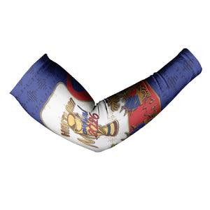 Custom Haiti Nan Mondyal 2026 Arm Sleeves Road To Glory