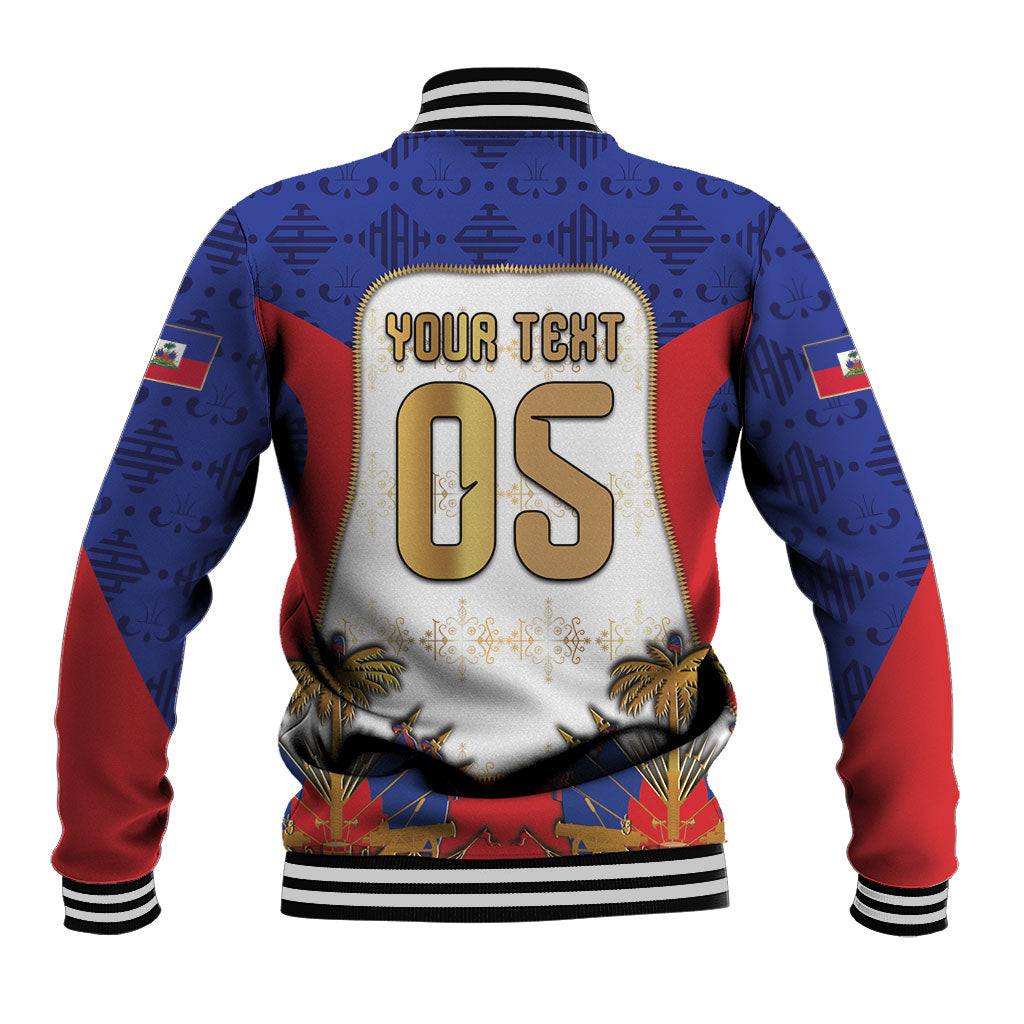 Custom Haiti Nan Mondyal 2026 Baseball Jacket Road To Glory