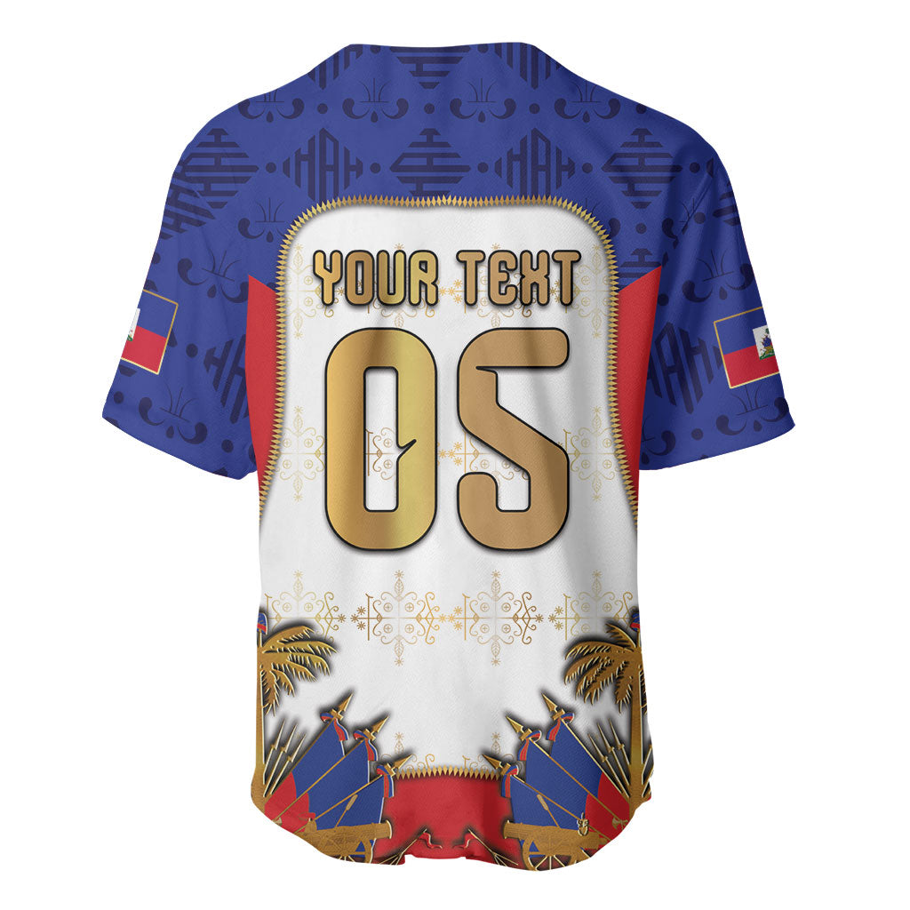 Custom Haiti Nan Mondyal 2026 Baseball Jersey Road To Glory