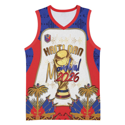 Custom Haiti Nan Mondyal 2026 Basketball Jersey Road To Glory