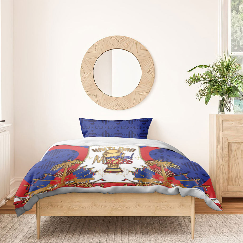 Haiti Nan Mondyal 2026 Bedding Set Road To Glory