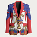 Custom Haiti Nan Mondyal 2026 Blazer Road To Glory