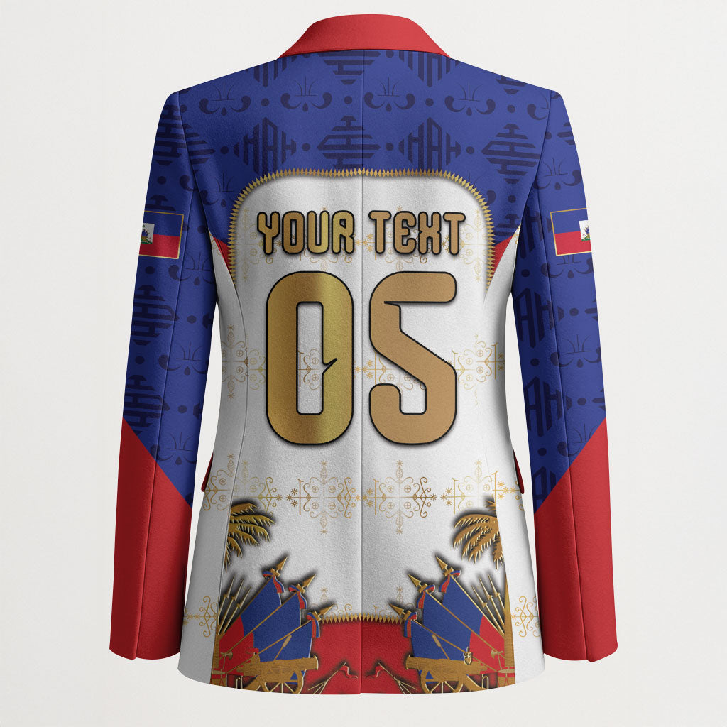 Custom Haiti Nan Mondyal 2026 Blazer Road To Glory