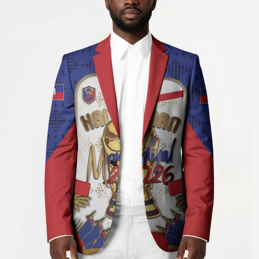 Custom Haiti Nan Mondyal 2026 Blazer Road To Glory