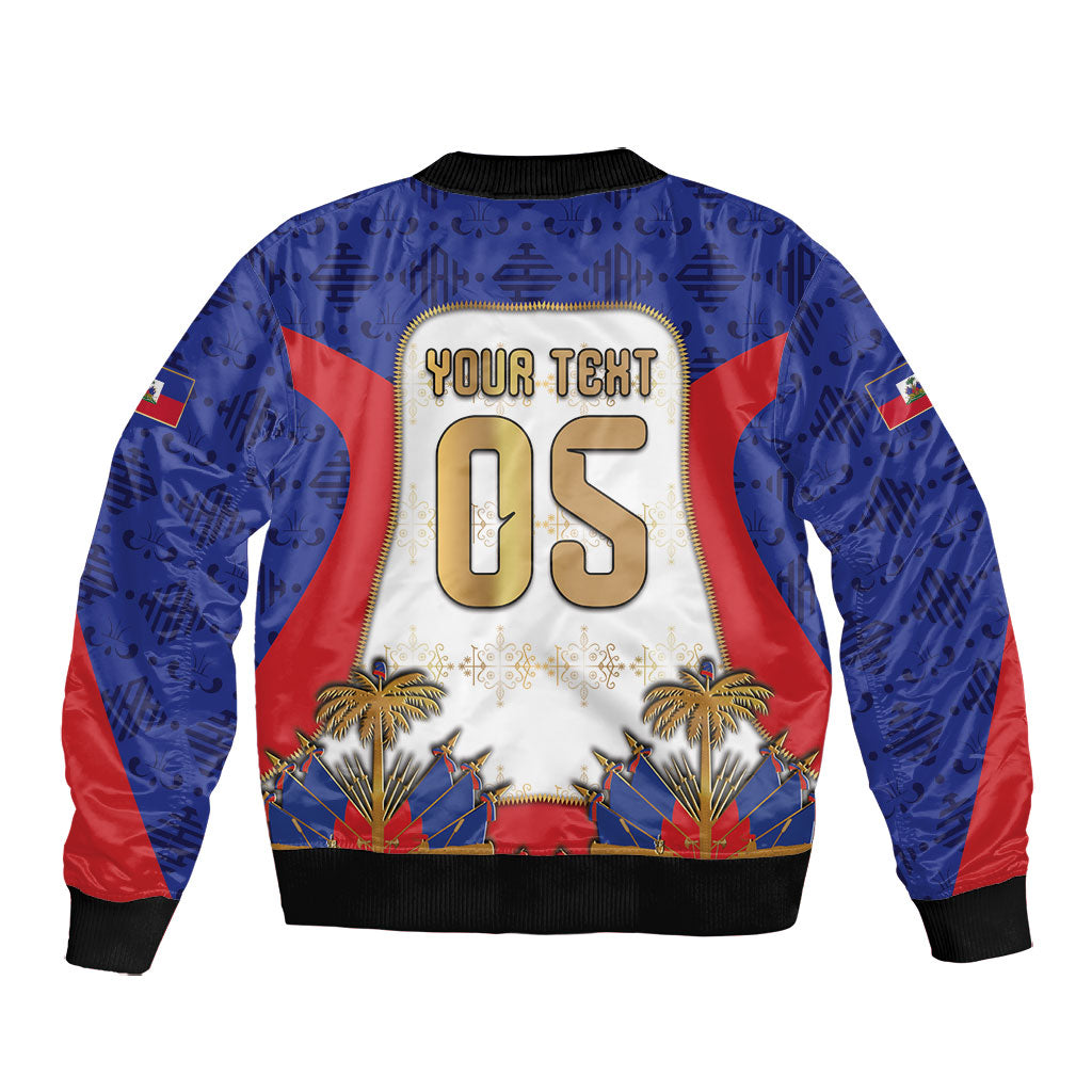 Custom Haiti Nan Mondyal 2026 Bomber Jacket Road To Glory