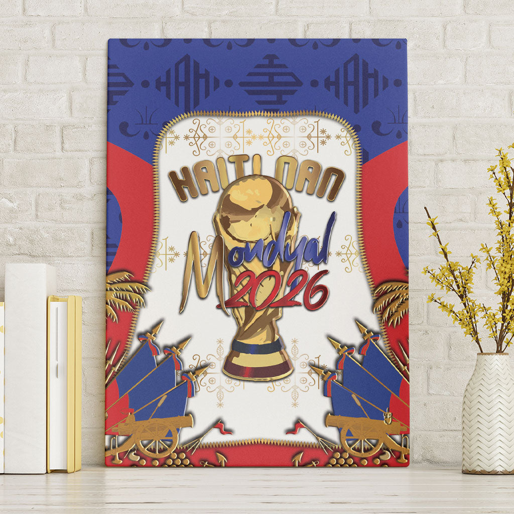 Haiti Nan Mondyal 2026 Canvas Wall Art Road To Glory