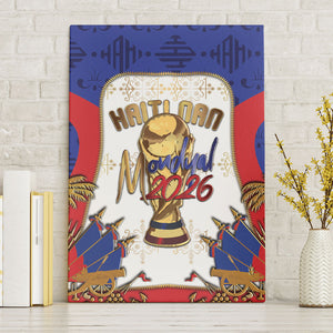 Haiti Nan Mondyal 2026 Canvas Wall Art Road To Glory