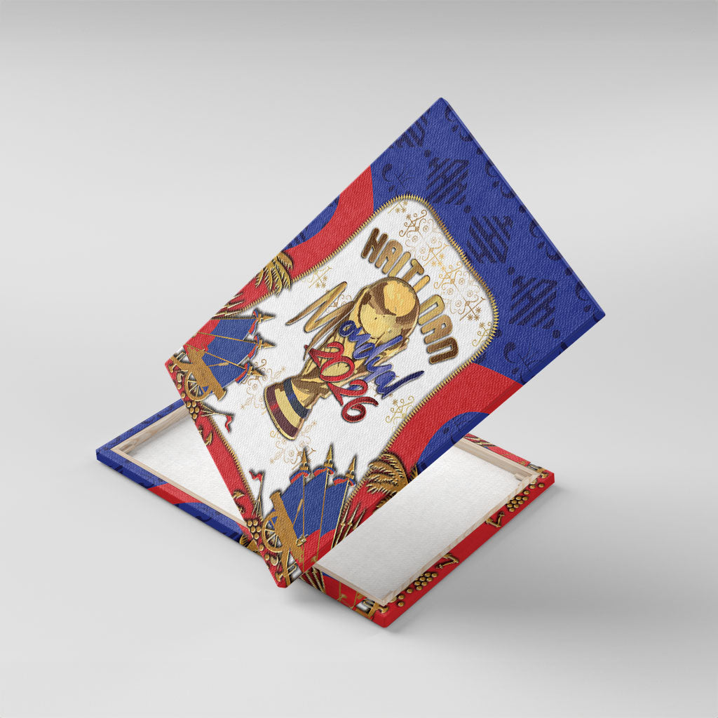 Haiti Nan Mondyal 2026 Canvas Wall Art Road To Glory