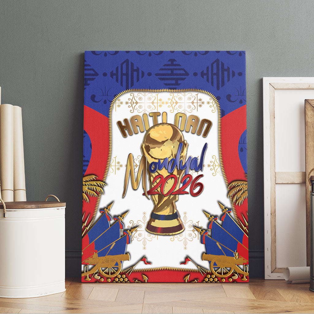 Haiti Nan Mondyal 2026 Canvas Wall Art Road To Glory