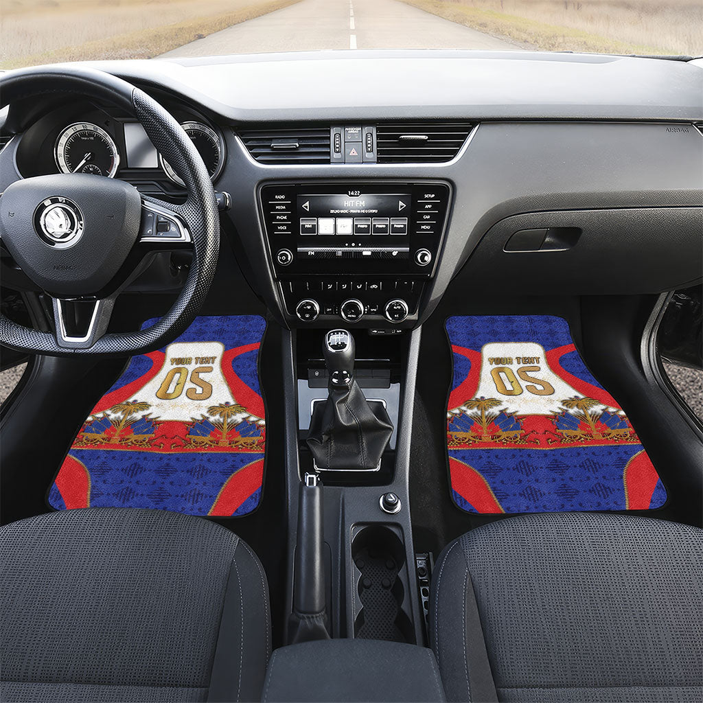 Custom Haiti Nan Mondyal 2026 Car Mats Road To Glory