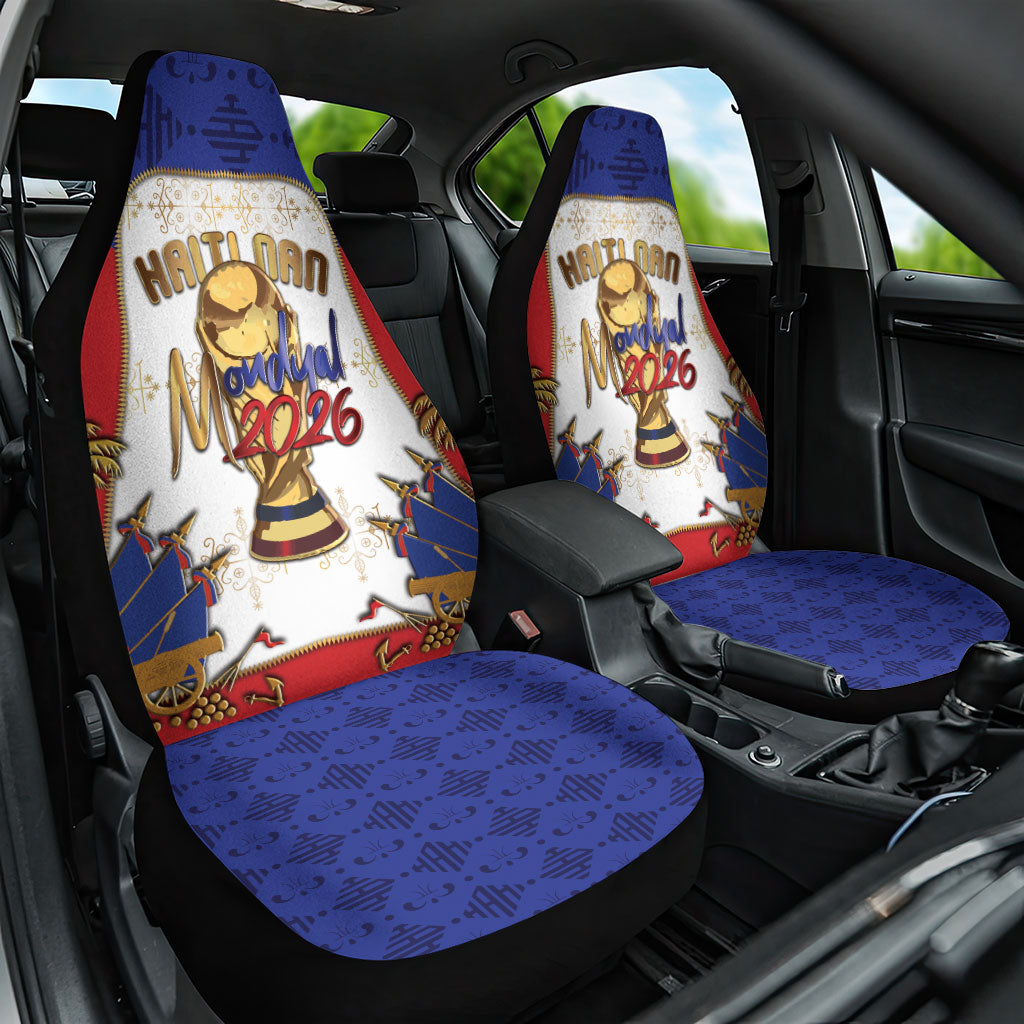 Haiti Nan Mondyal 2026 Car Seat Cover Road To Glory
