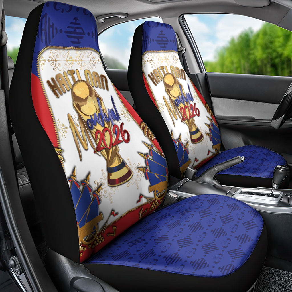 Haiti Nan Mondyal 2026 Car Seat Cover Road To Glory