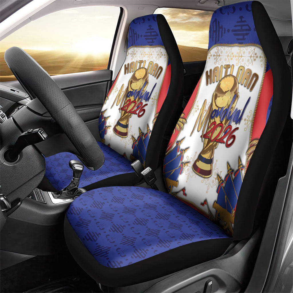 Haiti Nan Mondyal 2026 Car Seat Cover Road To Glory