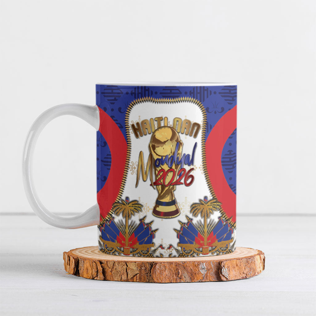 Custom Haiti Nan Mondyal 2026 Ceramic Mug Road To Glory