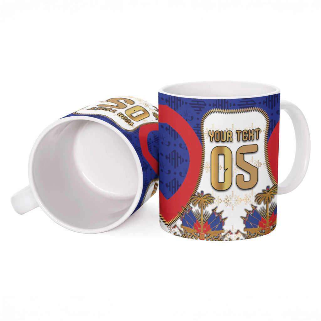 Custom Haiti Nan Mondyal 2026 Ceramic Mug Road To Glory