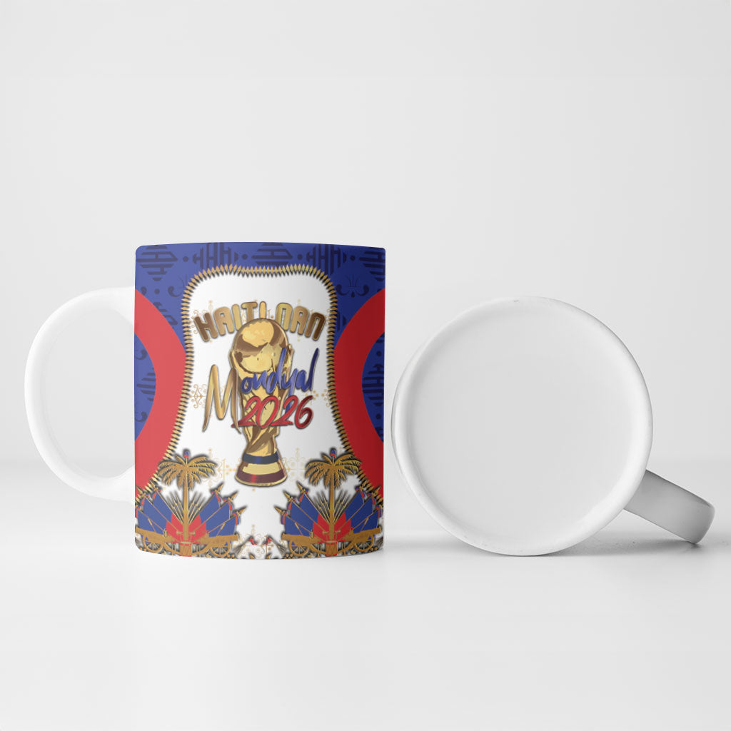 Custom Haiti Nan Mondyal 2026 Ceramic Mug Road To Glory