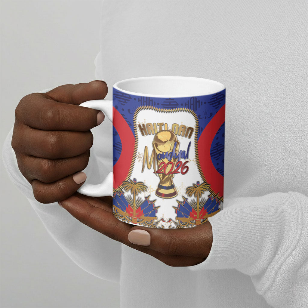 Custom Haiti Nan Mondyal 2026 Ceramic Mug Road To Glory
