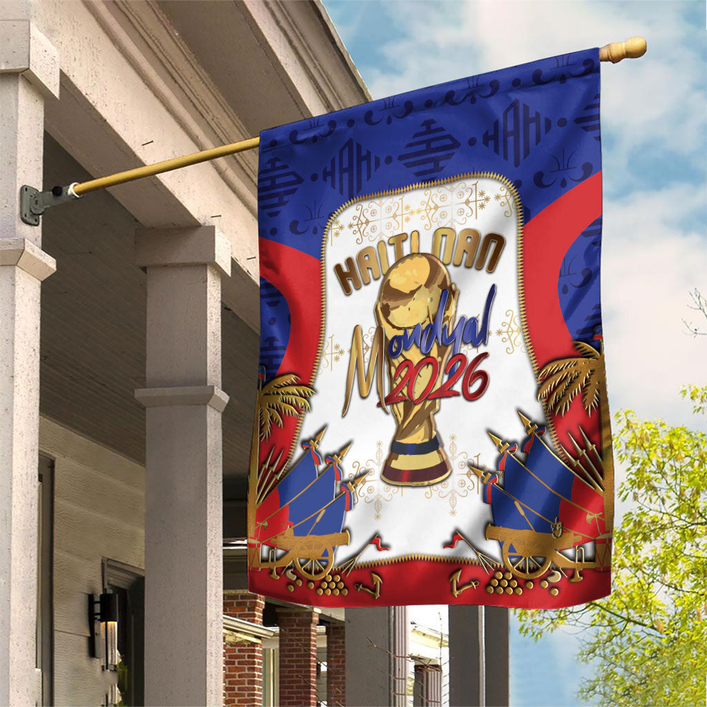 Haiti Nan Mondyal 2026 Garden Flag Road To Glory