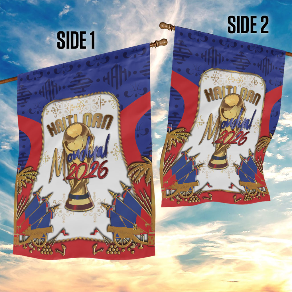 Haiti Nan Mondyal 2026 Garden Flag Road To Glory