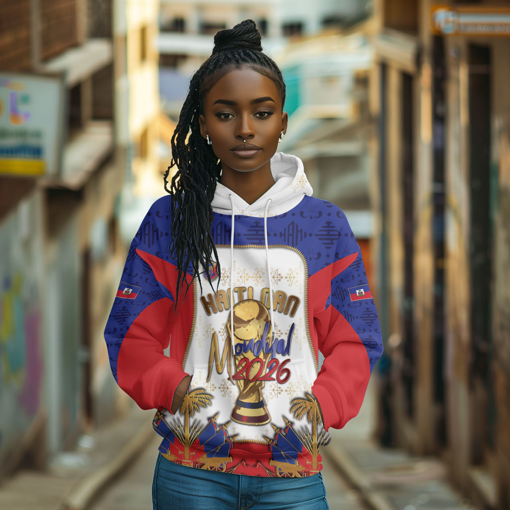 Custom Haiti Nan Mondyal 2026 Hoodie Road To Glory