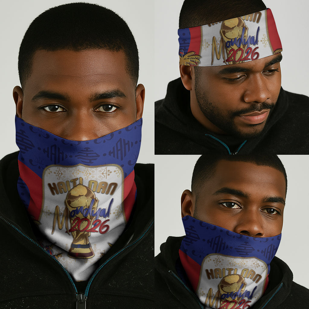 Haiti Nan Mondyal 2026 Neck Gaiter Road To Glory