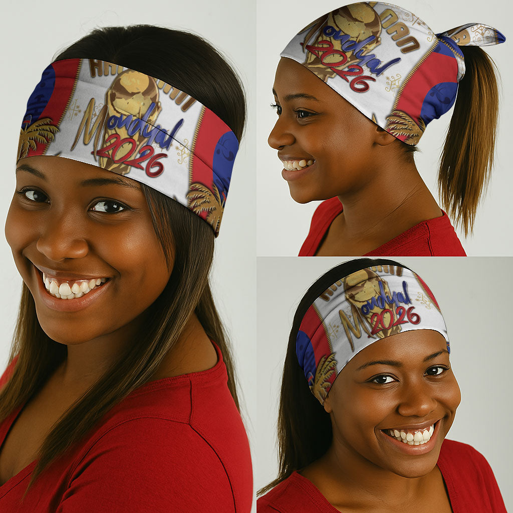 Haiti Nan Mondyal 2026 Neck Gaiter Road To Glory