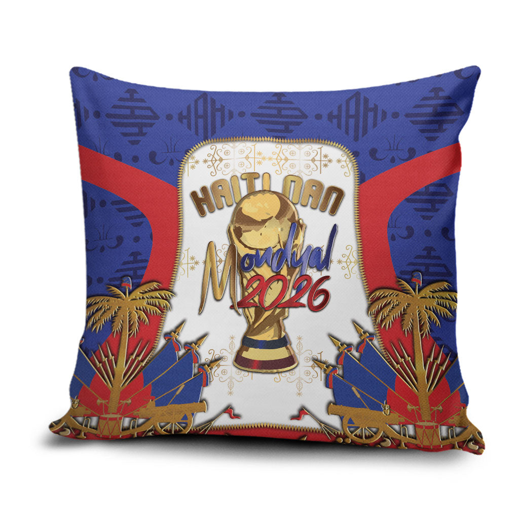 Haiti Nan Mondyal 2026 Pillow Cover Road To Glory