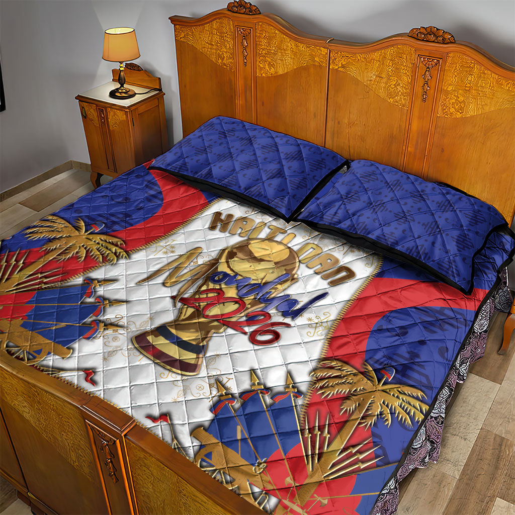 Haiti Nan Mondyal 2026 Quilt Bed Set Road To Glory