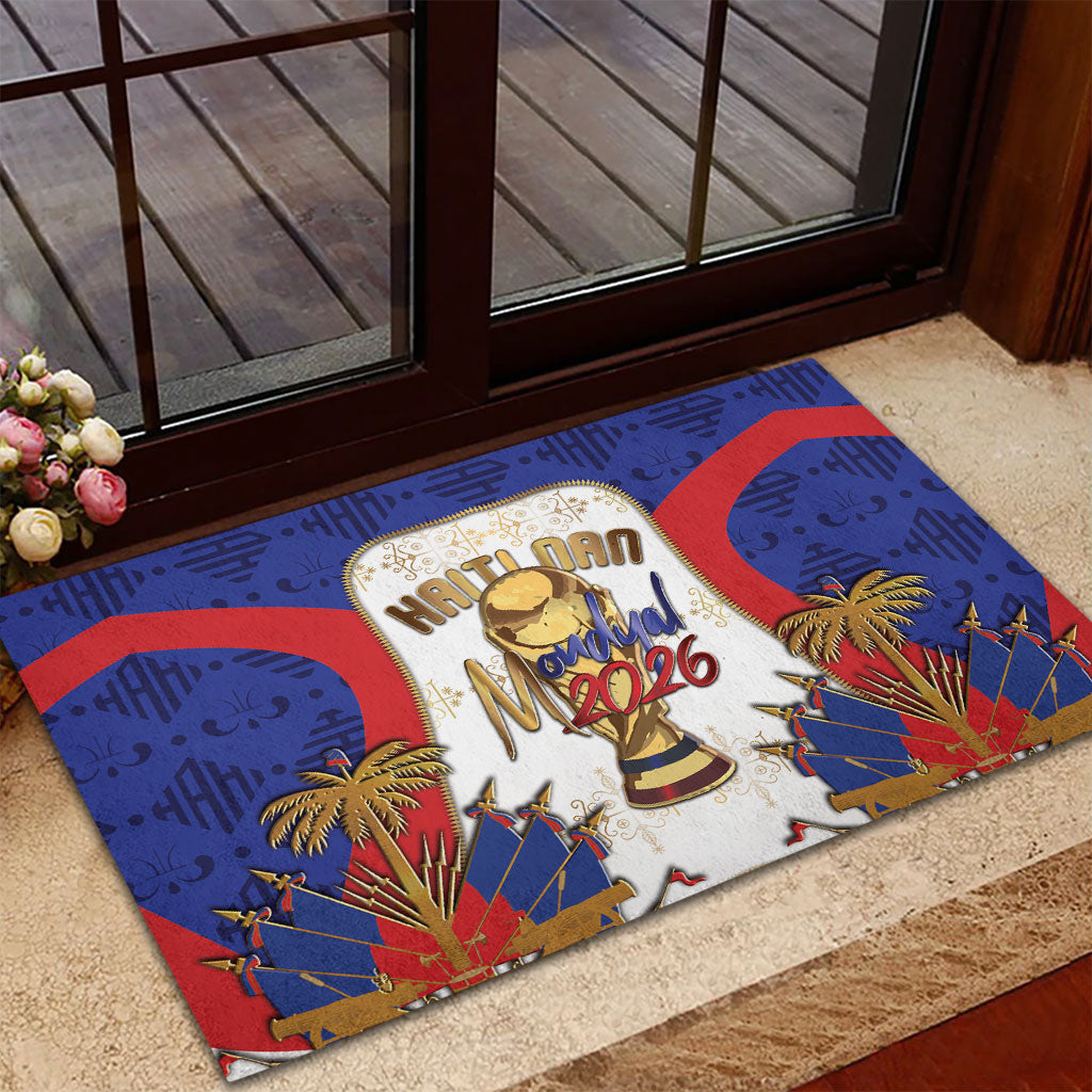Haiti Nan Mondyal 2026 Rubber Doormat Road To Glory