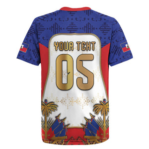 Custom Haiti Nan Mondyal 2026 Rugby Jersey Road To Glory