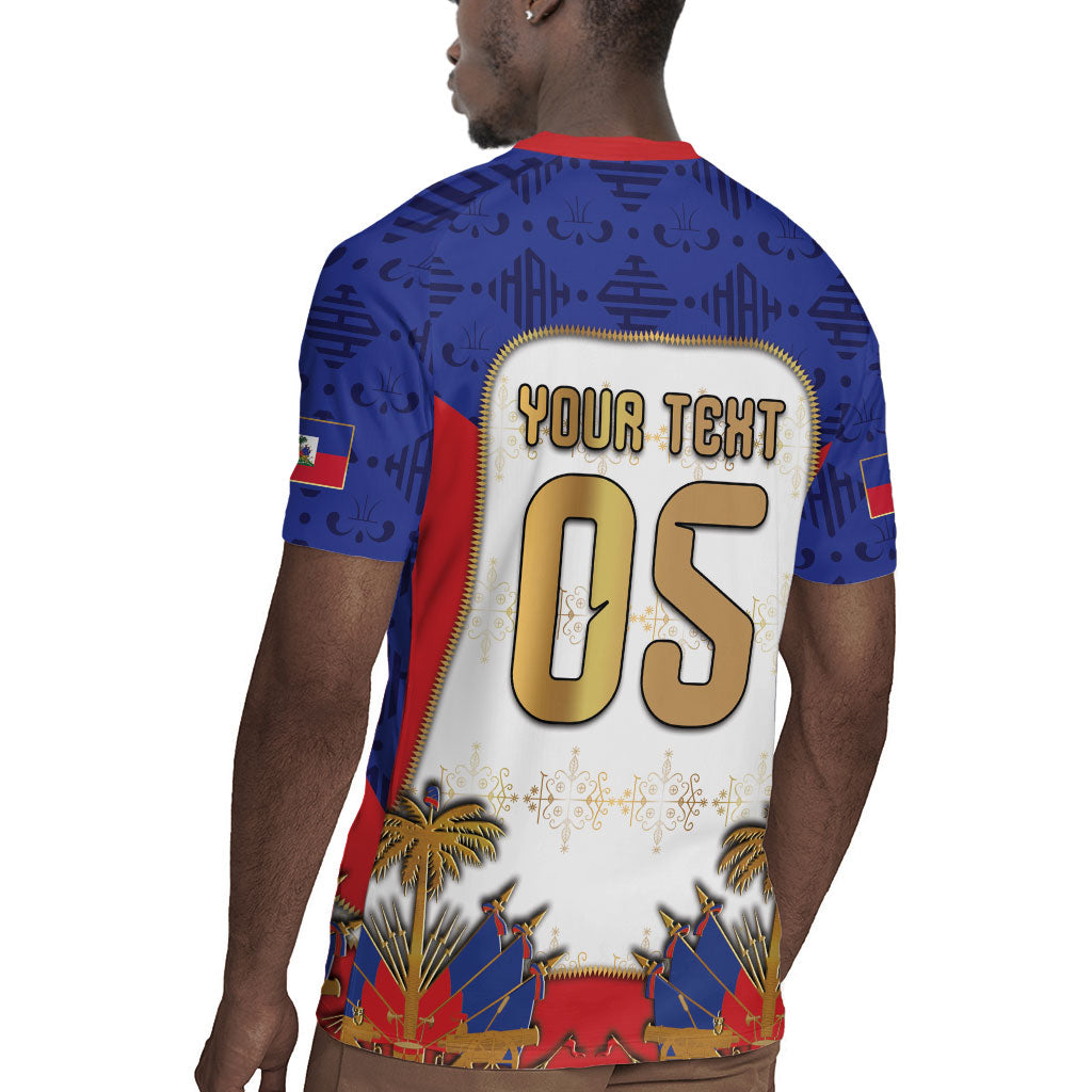 Custom Haiti Nan Mondyal 2026 Rugby Jersey Road To Glory