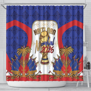 Haiti Nan Mondyal 2026 Shower Curtain Road To Glory