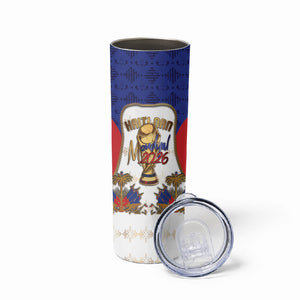 Custom Haiti Nan Mondyal 2026 Skinny Tumbler Road To Glory
