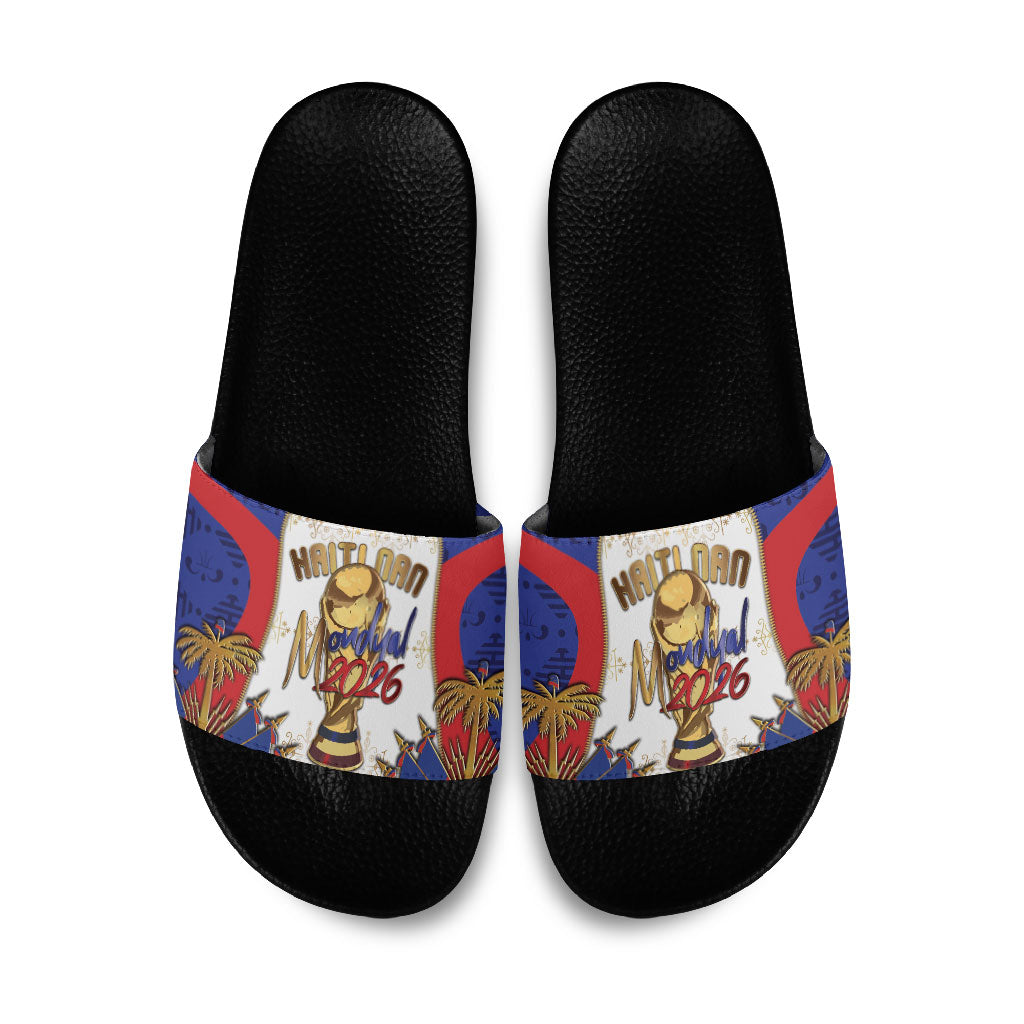 Haiti Nan Mondyal 2026 Slide Sandals Road To Glory