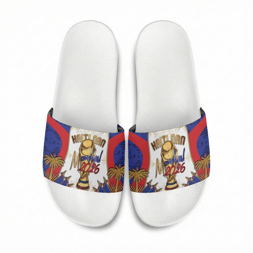 Haiti Nan Mondyal 2026 Slide Sandals Road To Glory