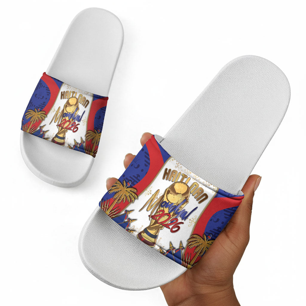 Haiti Nan Mondyal 2026 Slide Sandals Road To Glory